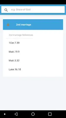 Bible Topics References android App screenshot 1